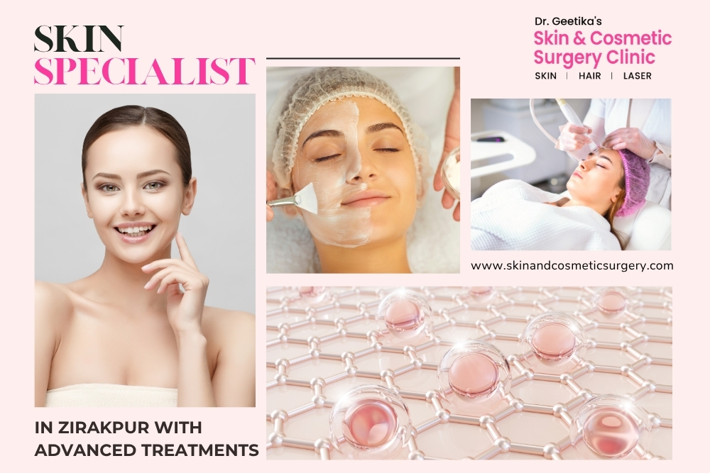 Skin Specialist in Zirakpur with Advanced Treatments